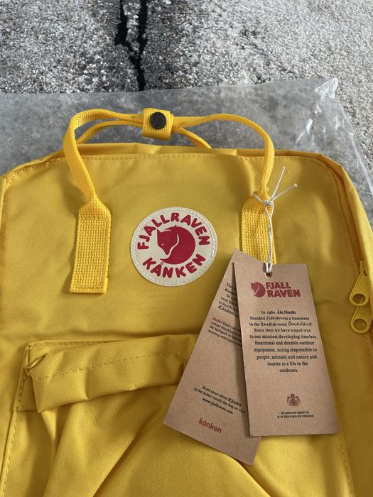 Plecak szkolny Kanken Classic Yellow-Promocja
