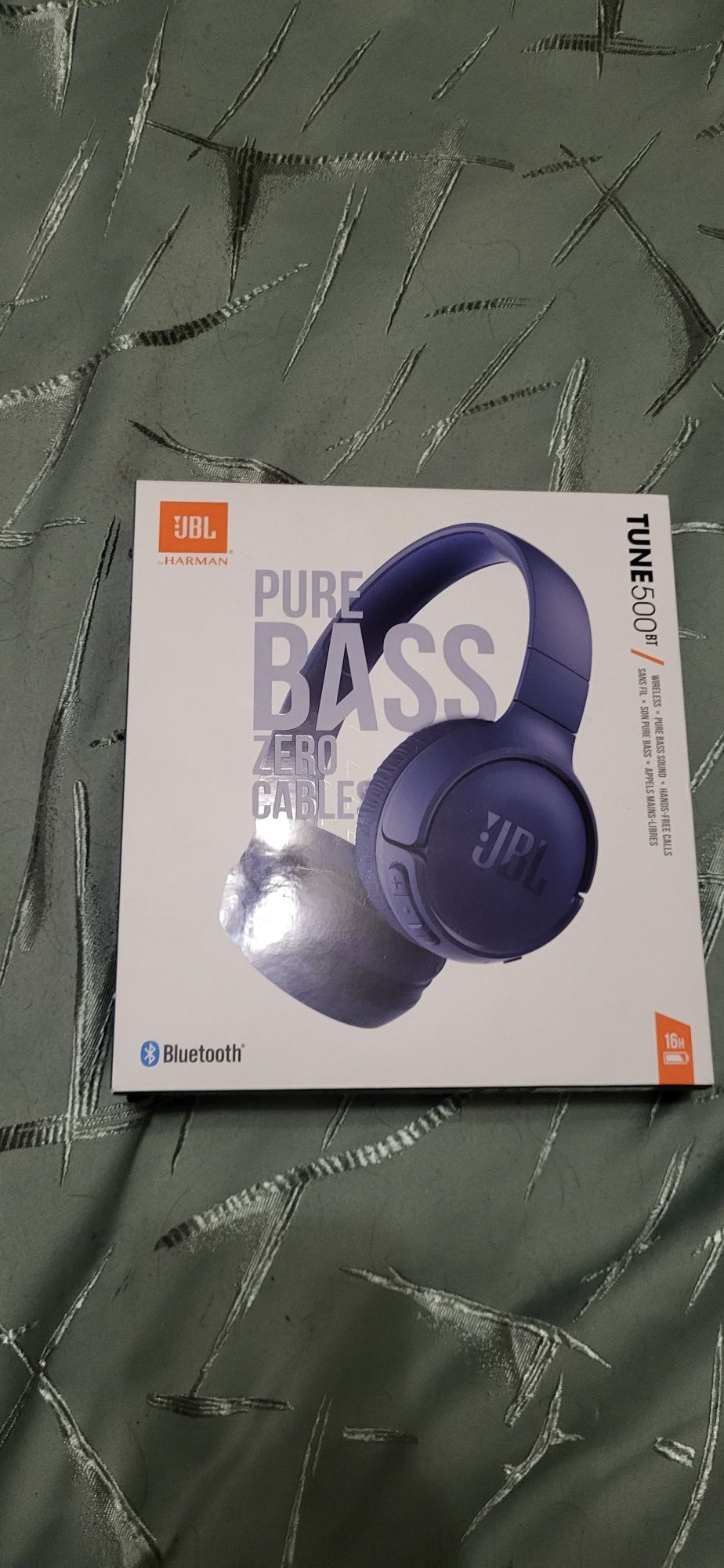 Навушники JBL T500BT Bluе