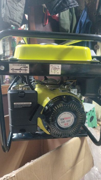 Генератор бензиновий  однофазний 1,3 кВт GenPower GBG 15  Туреччина