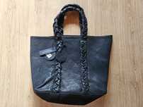 NuNoo shopper bag arket torebka zara skóra naturalna duża