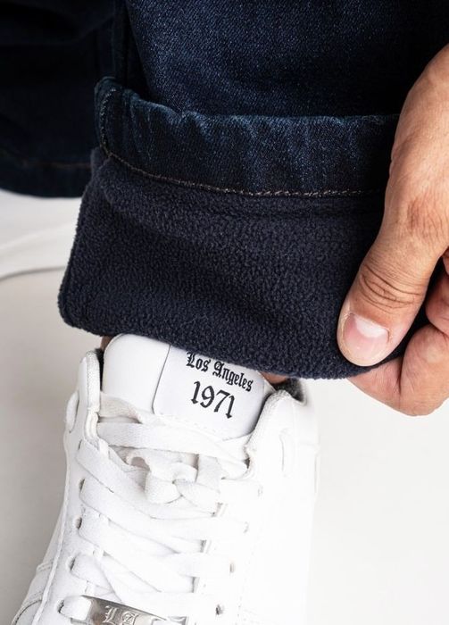 Утеплені чоловічі джинси бренду bc