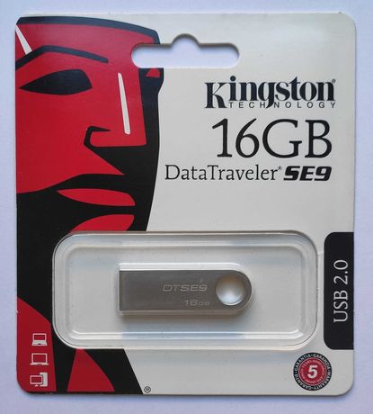 Флеш память USB Флешка 16GB Kingston DataTraveler SE9  (DTSE9H/16GB)