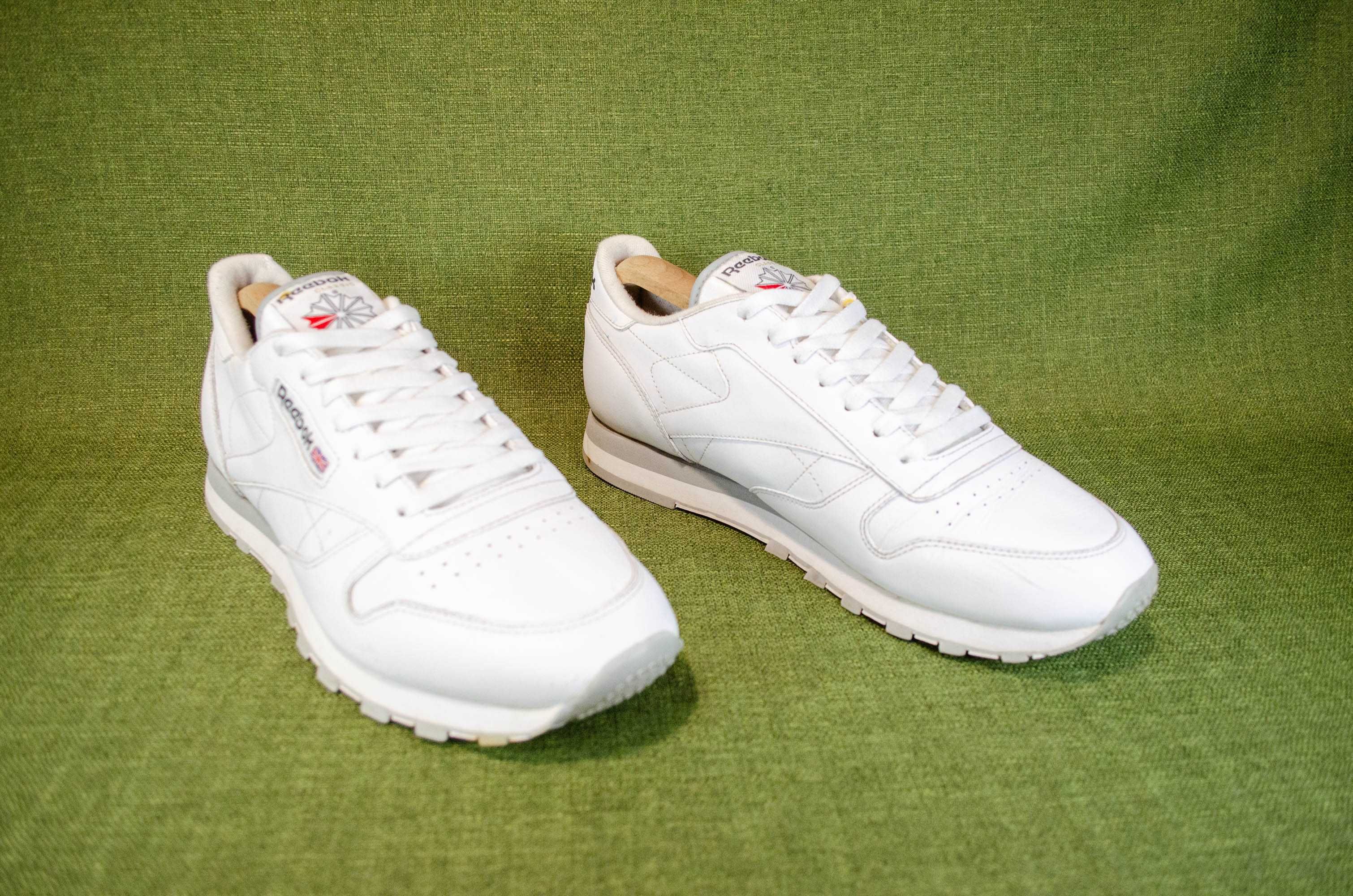 Reebok Classic Leather Кожаные Кроссовки Оригинал! Размер 44 29 см