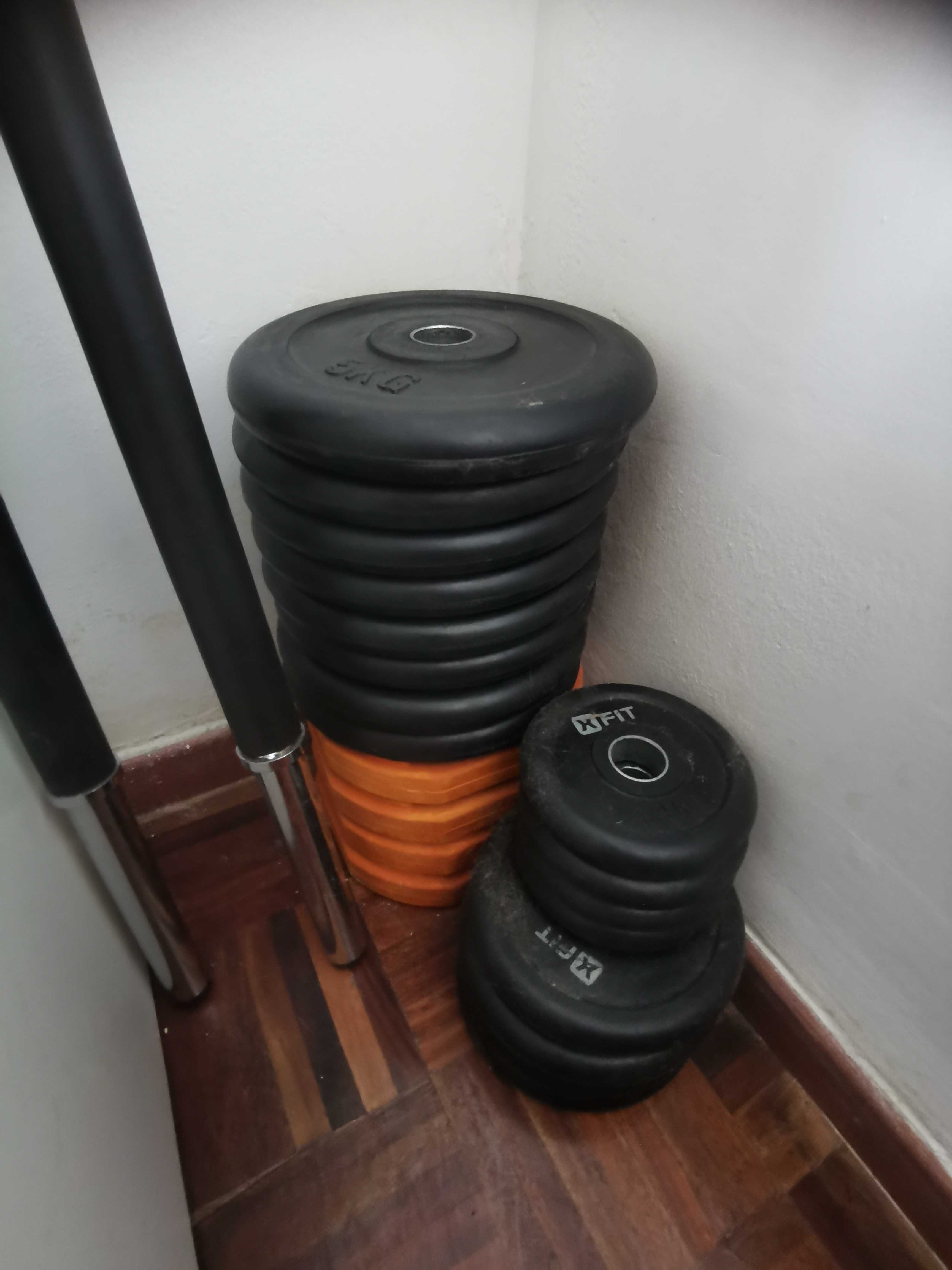 Kit Bodypump em muito bom estado