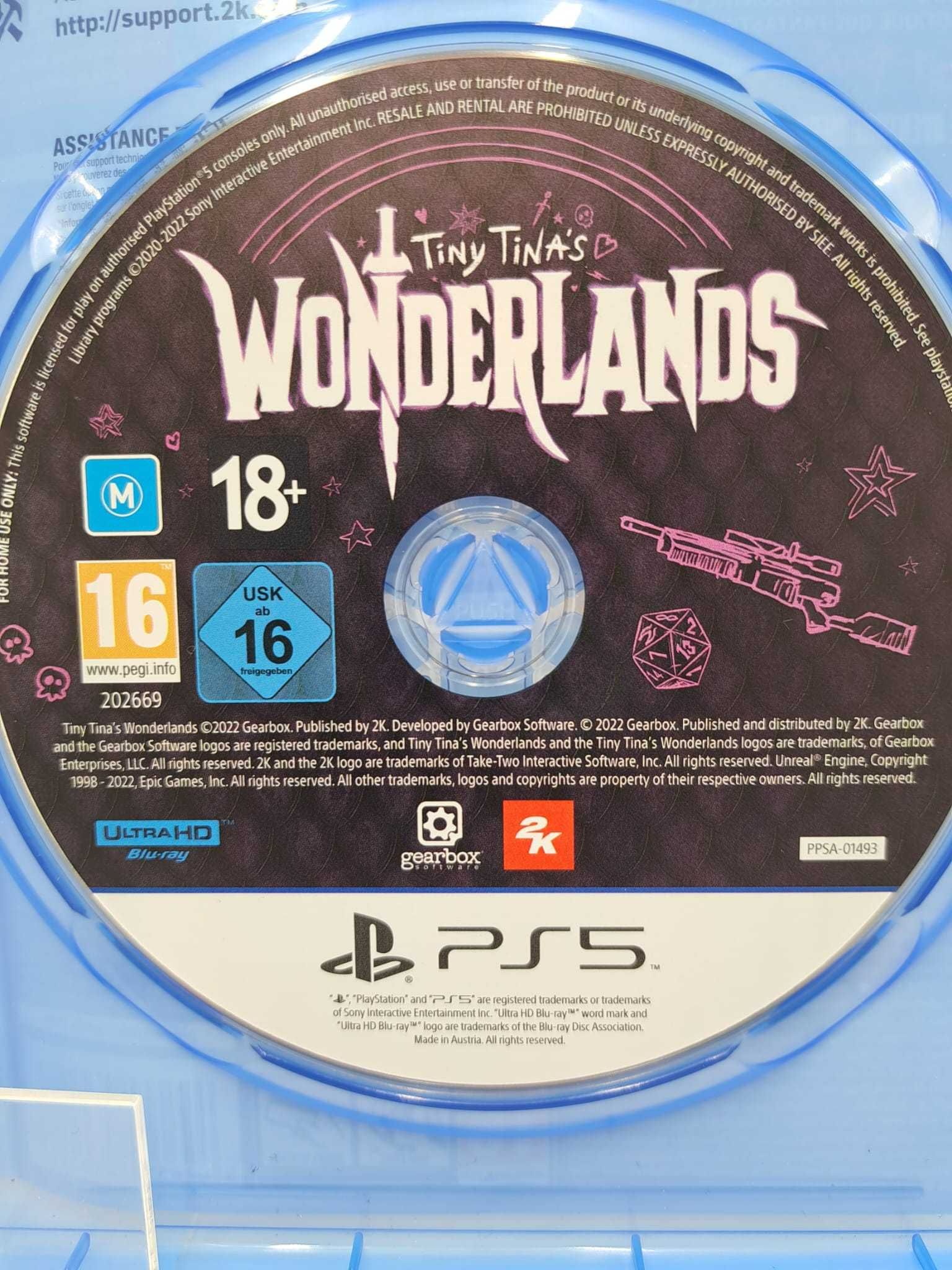 Tiny Tina's Wonderlands na ps5