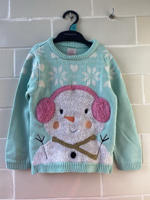 Кофта новорічна для дівчинки George 104-110-116