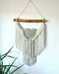 Painel em macrame