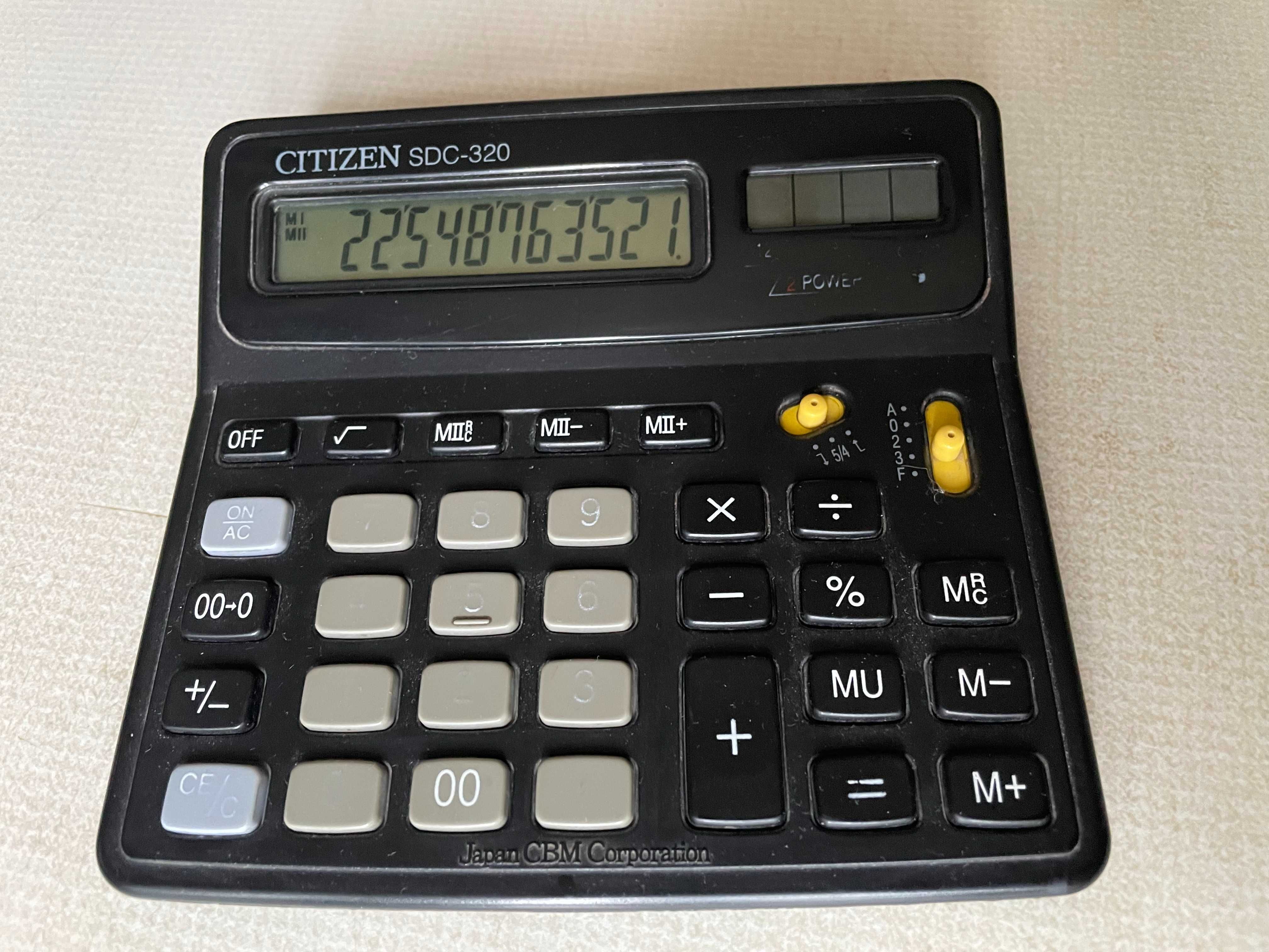 Калькулятор SITIZEN SDC-320