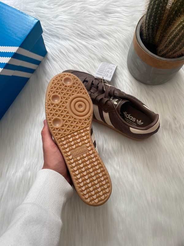 Buty codzienne adidas SambaOG Brown Espadryle R.38