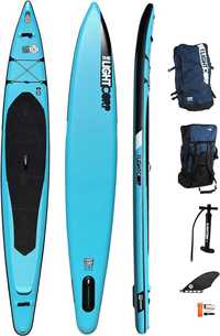 Light ISUP The Blue Series Race 14'0" x 24" Nadmuchiwana Deska NOWE