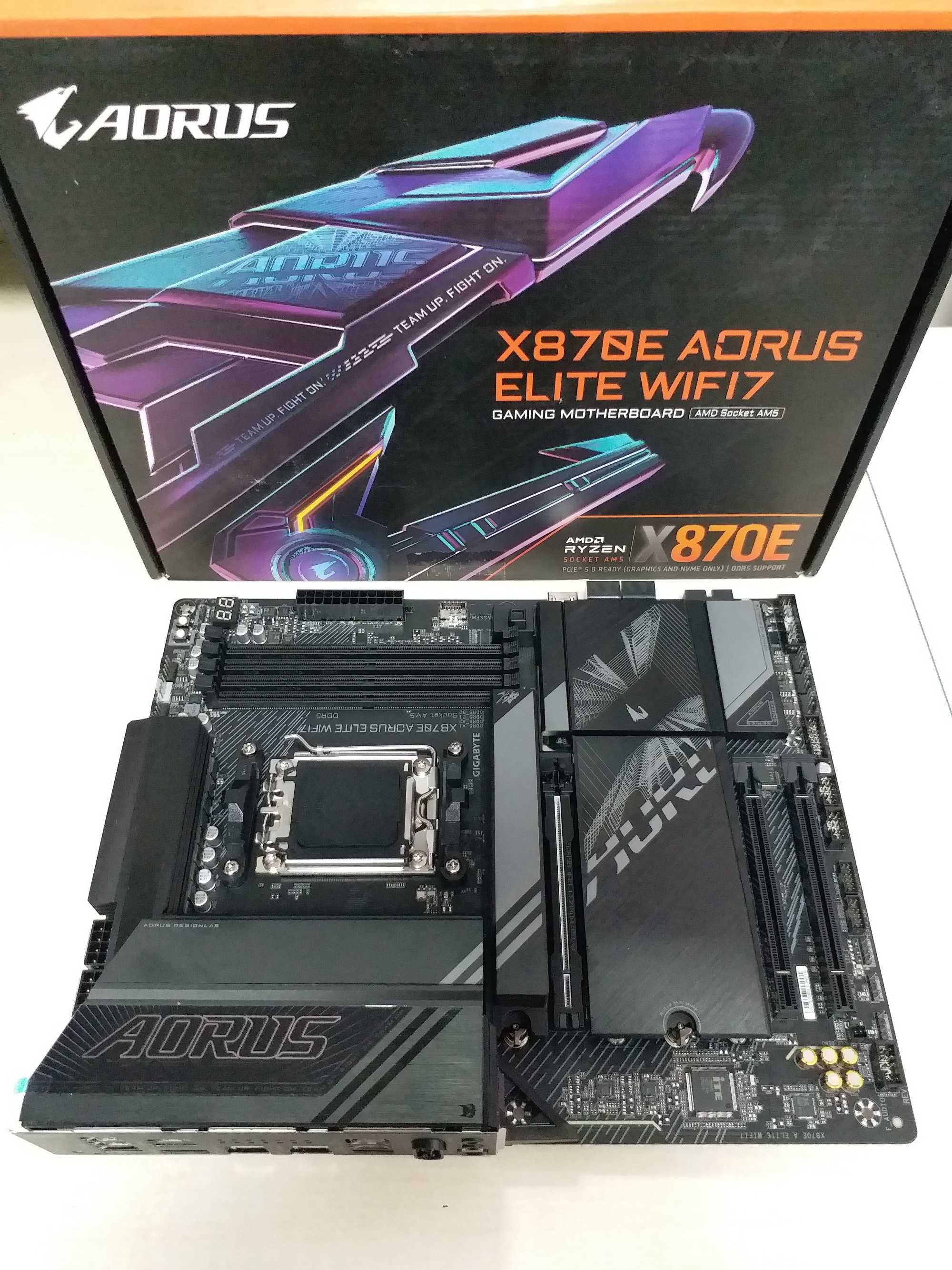 Топ плата Gigabyte X870E AORUS ELITE WIFI