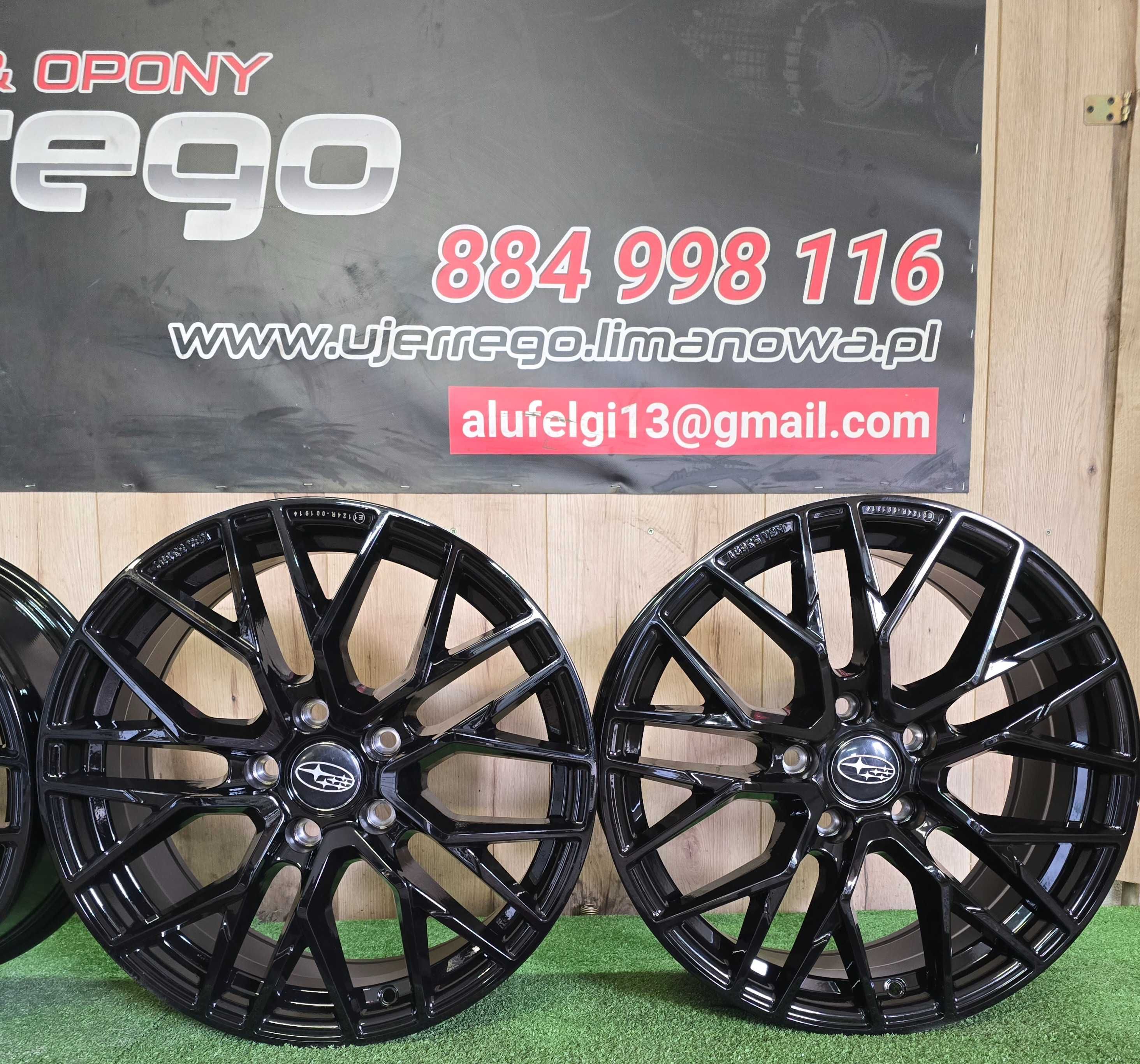NOWE ALUFELGI SUBARU 18x5x114,3 - Crosstrek,Forester,Levorg,Outback