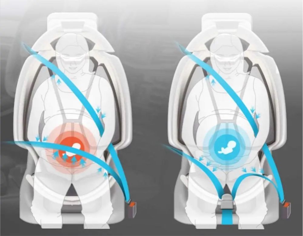 Ремінь безпеки для вагітних в авто