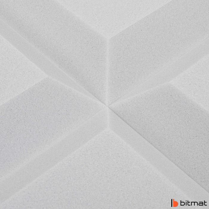 Zestaw paneli akustycznych Bitmat na ścianę 16szt jasnoszare komplet