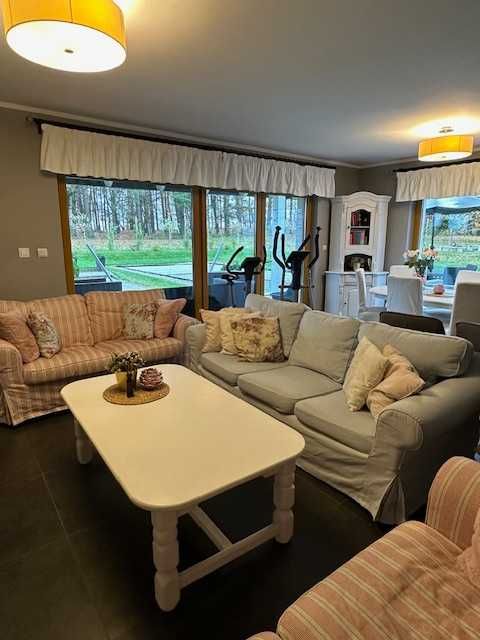 Sprzedam sofę Ikea Entorp 3-osobowa, jasnoniebieska