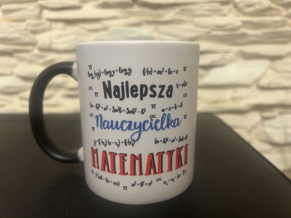 Kubek magiczny najlepsza nauczycielka matematyki