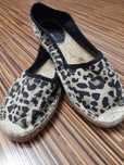 Buty espadryle panterka 38