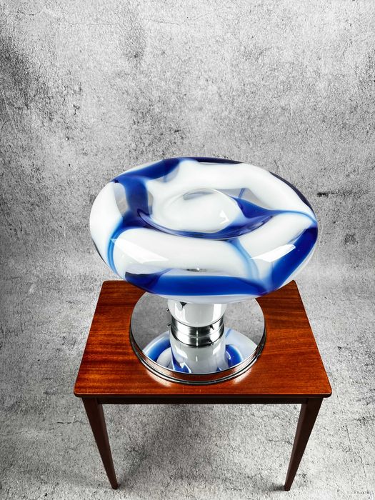 lampa stołowa Murano Włochy lata 70-te