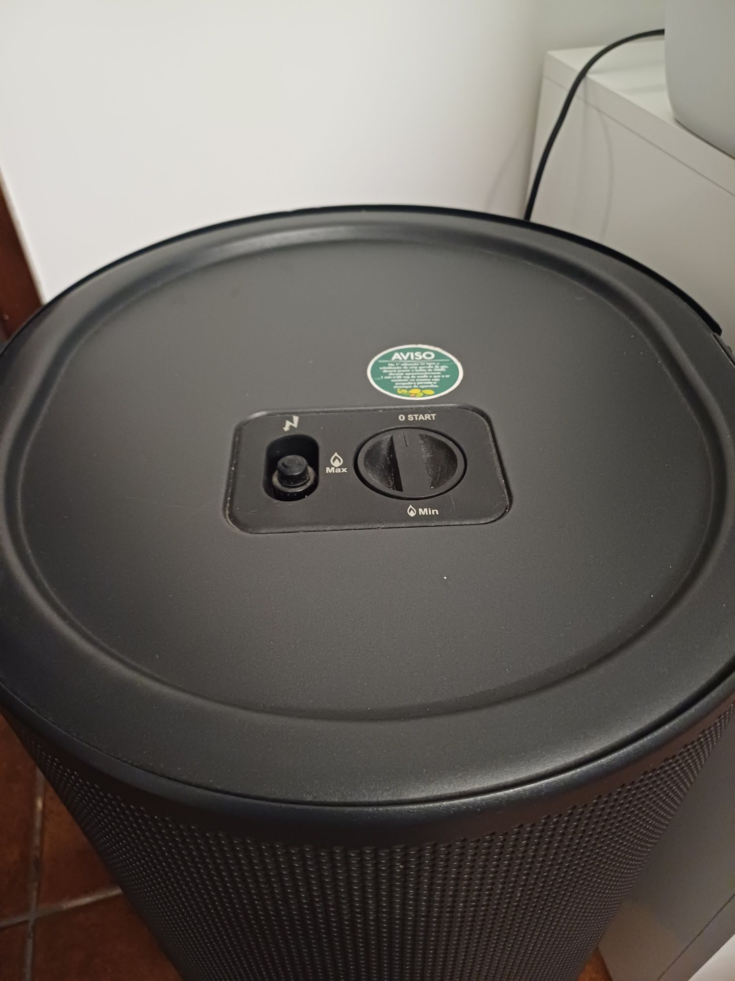 Aquecedor a gás com garrafa de oferta