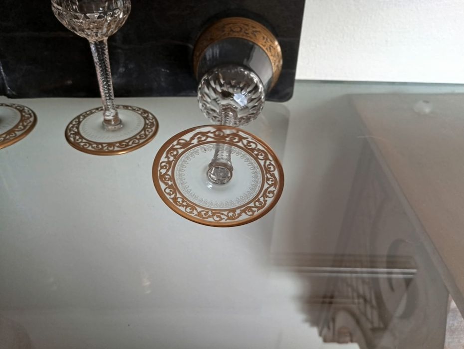 Copos Cristal Frances Saint Louis