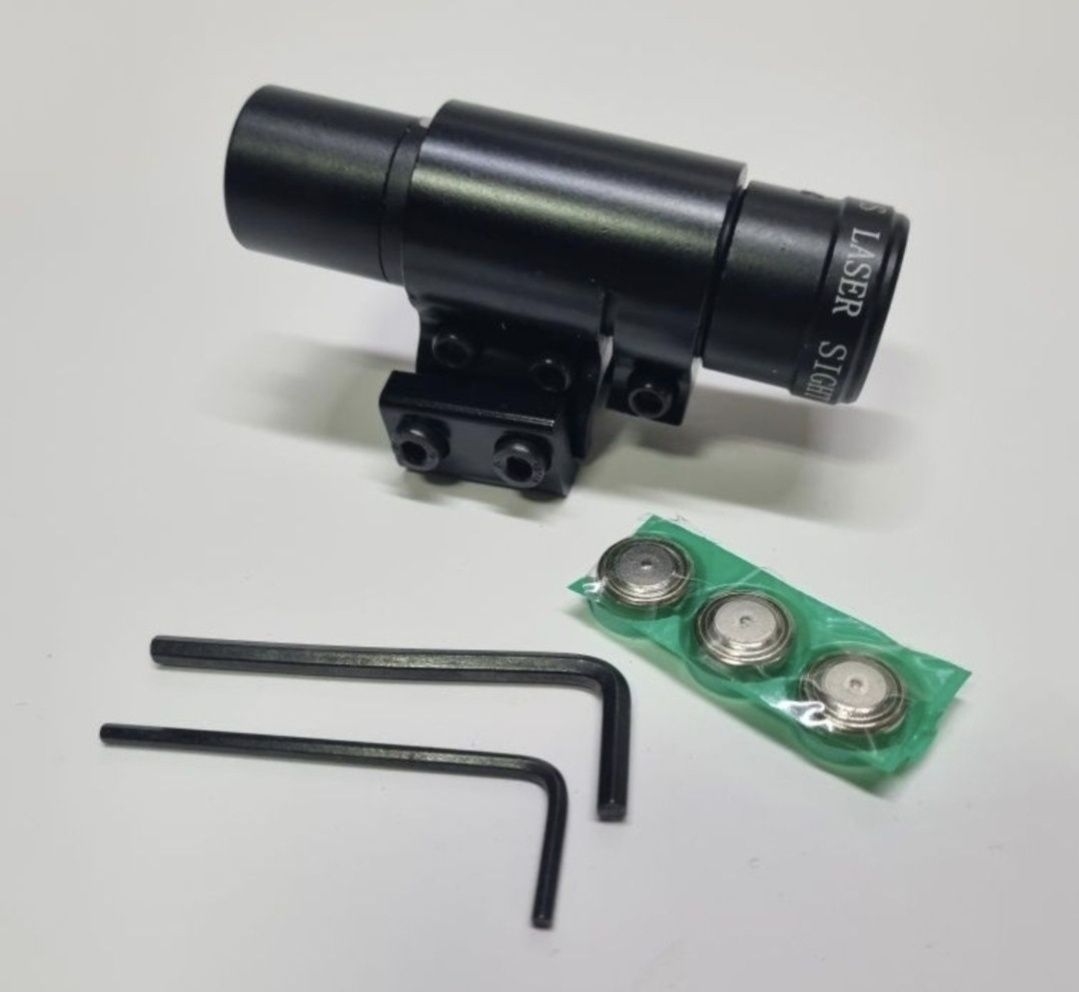 Wskaźnik Laserowy czerwony celownik laserowy szyna 11mm 20mm