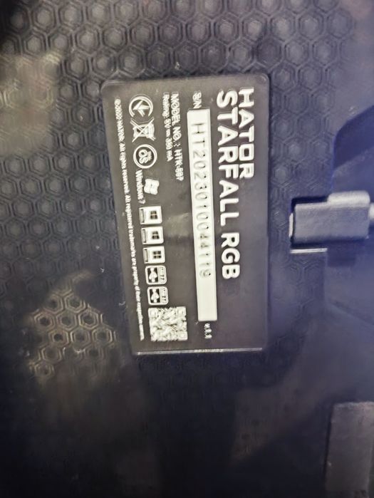 Клавіатура hator rgb starfall