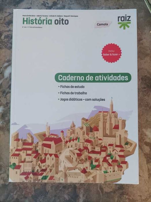 História 8o ano, caderno de atividades.
