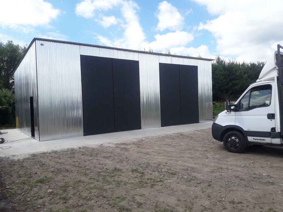 Garaż Blaszany 12x10m Wiata , Hala , Magazyn Rolniczy   -  *GRZYWSTAL