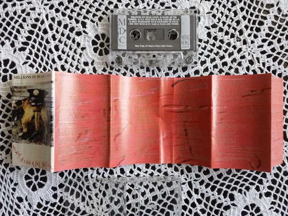 MDC – Hey Cop!!! If I Had A Face Like Yours... – kaseta magnetofonowa