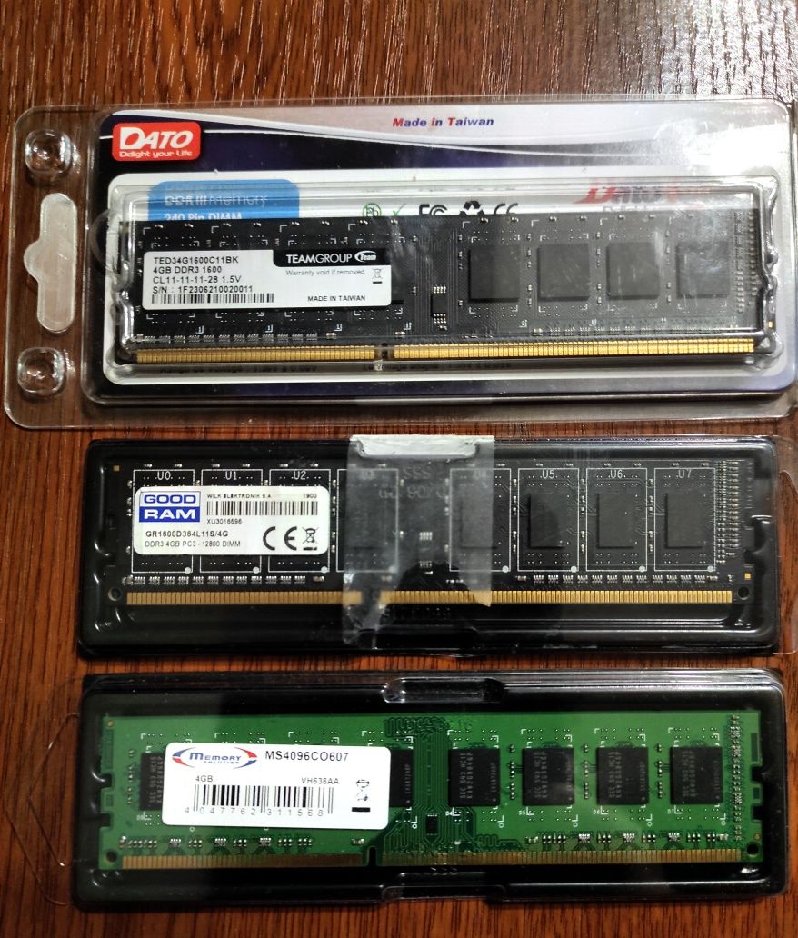 Продам память DDR3 4GB