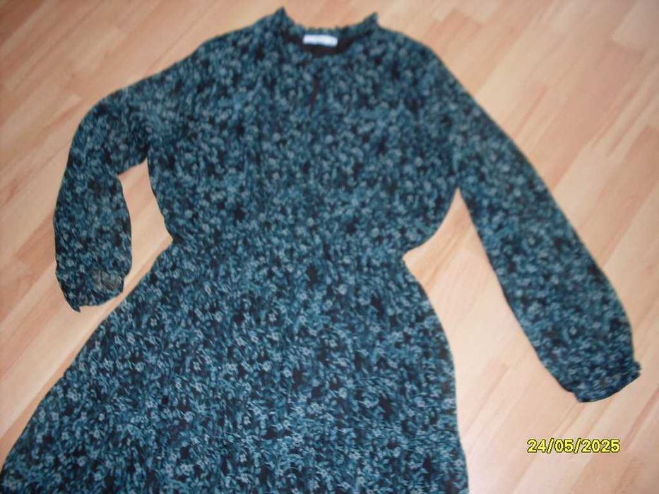 sukienka letnia RESERVED elegancka zwiewna mgiełka 42 j.nowa