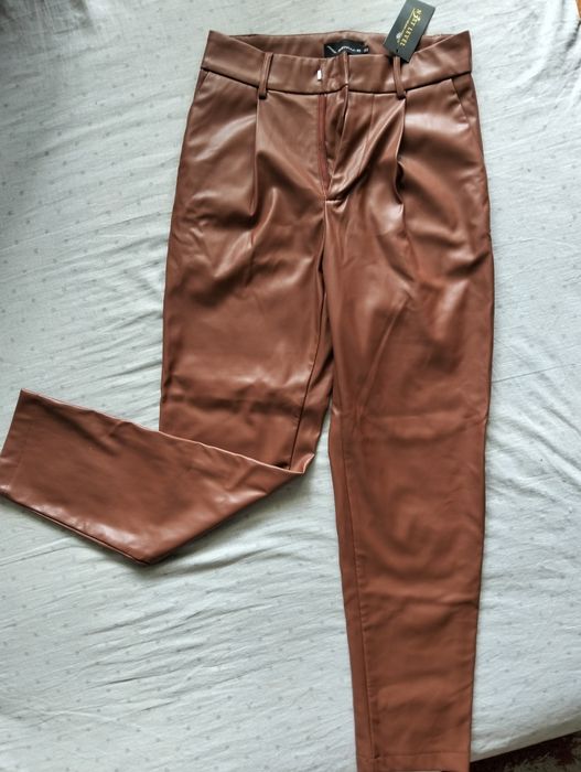 Брюки шкіряні жіночі