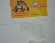 Kramer 550 , KL19.5 , ładowarka - szyba boczna prawa dolna  nr 256