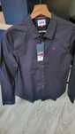 Tommy Hilfiger jeans koszula czarna slim fit r.L