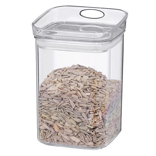Plastikowy Kela Jule pojemnik kuchenny, 10,5x10,5x15,5 cm, 0,8 l