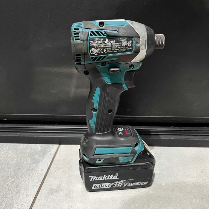 Zakrętarka Makita DTD154 + Aku. 6.0Ah | Używana | Sprawna |