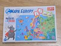 Puzzle Mapa Europy