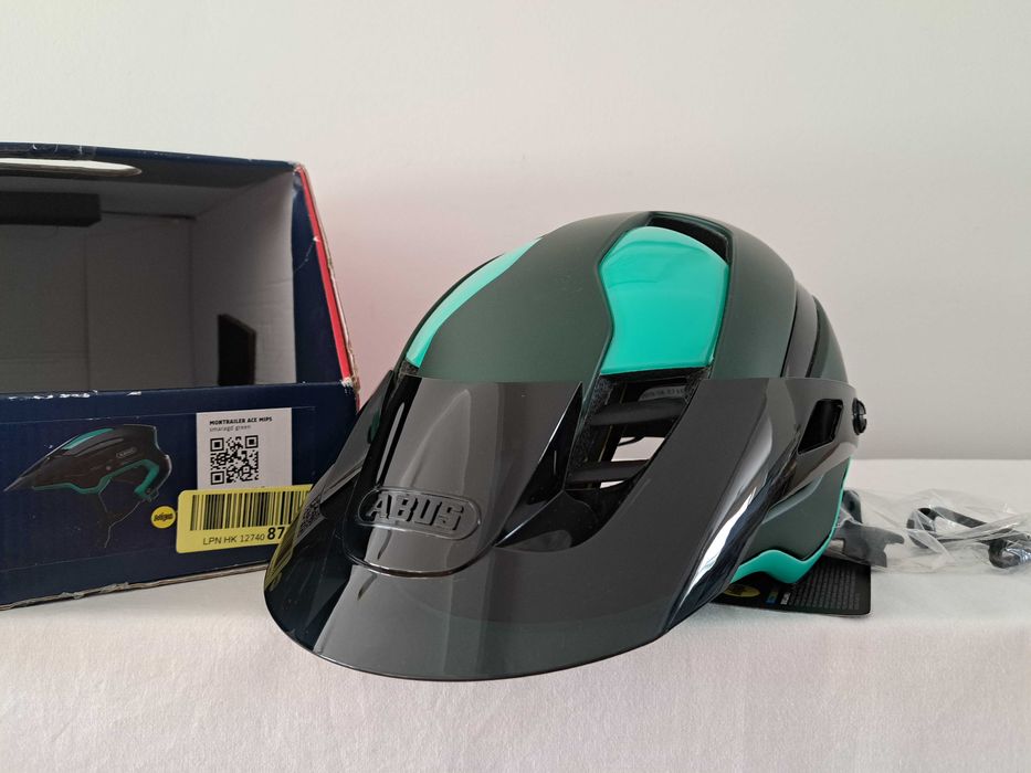 Kask rowerowy Abus Montrailer Ace Mips Smaragd Green M 55-58cm