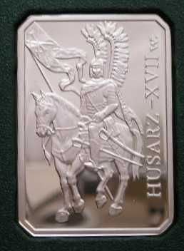 Polska 10 złotych 2009 - Husarz Husaria - srebro - stan menniczy