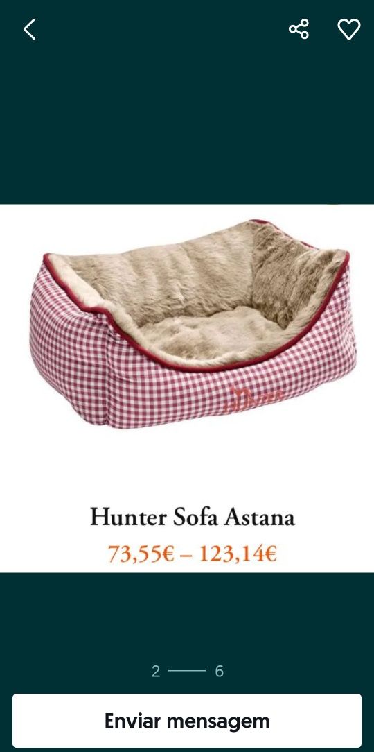 Cama cao/gato Hunter