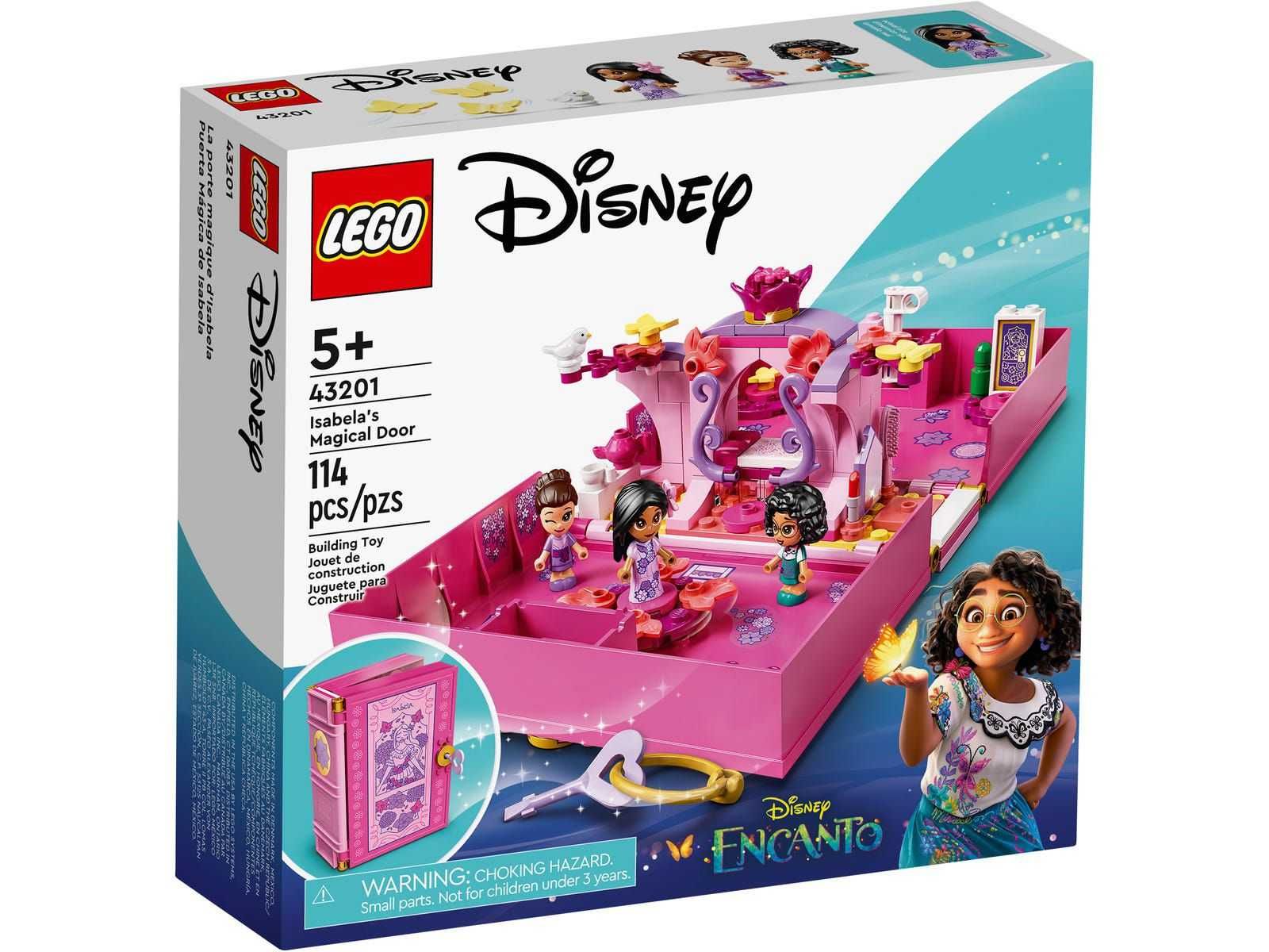 LEGO 43201 Disney - Magiczne drzwi Isabeli NOWE