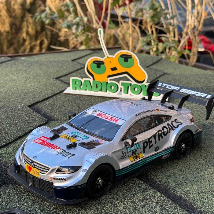 Дрифт машинка на радиоуправлении Mercedes AMG C63 Silver 30 км/ч Дрифт