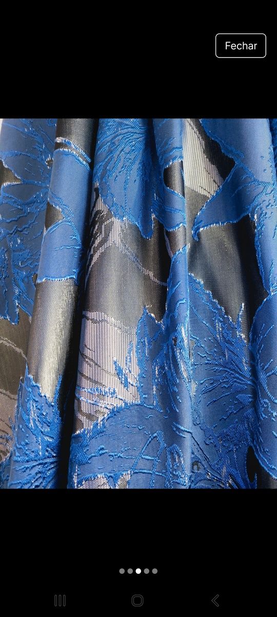 Vestido comprido de cerimónia