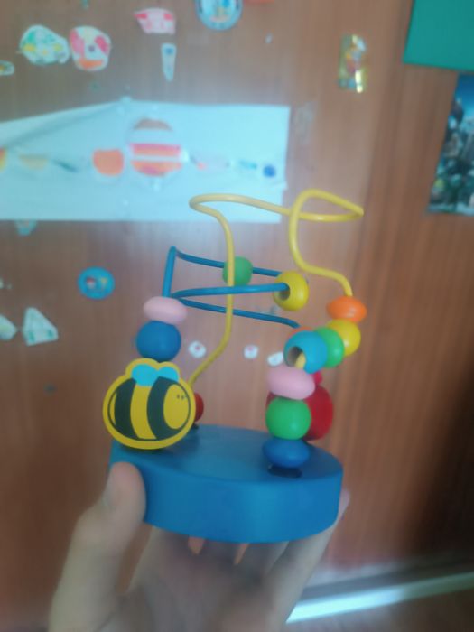 Brinquedo labirinto madeira