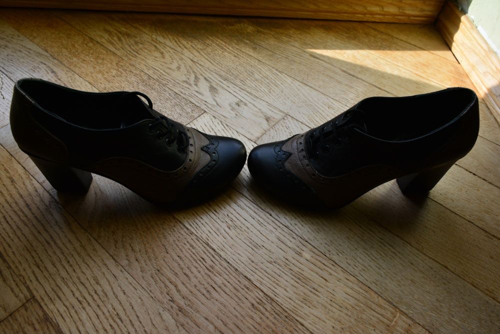Жіночі туфлі на підборах як нові, розмір 37 - 24 см, туфли женские