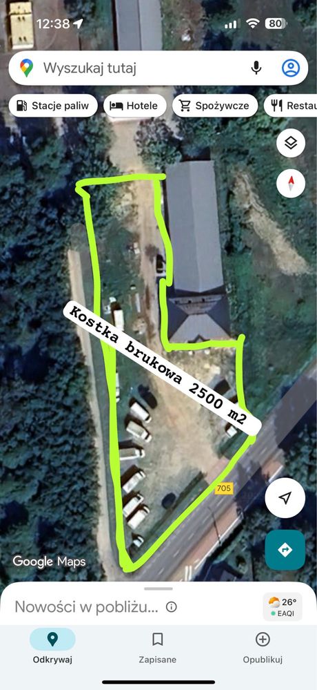 Wynajme plac biuro magazyn 1000 m2  skierniewice droga łódź 705