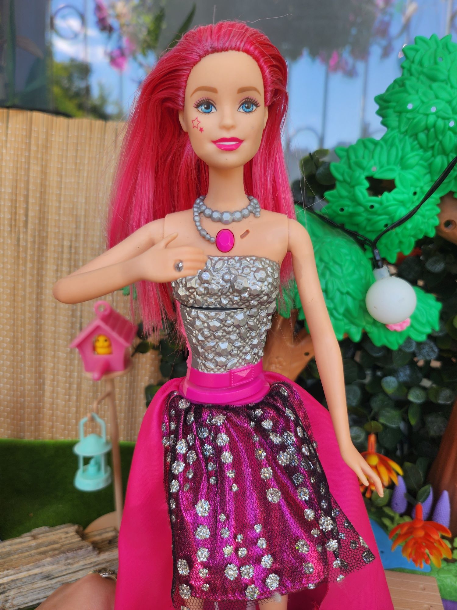 Lalka Barbie mattel tęczowe włosy lalki laleczka Barbi