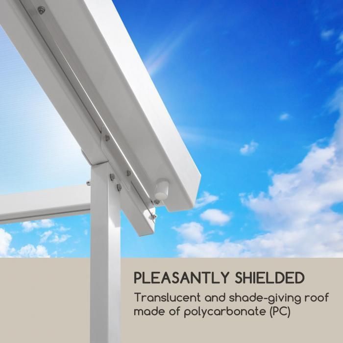 Blumfeldt Pantheon Solid Sky Amplio Pergola Zadaszenie Daszek 3X3M pol