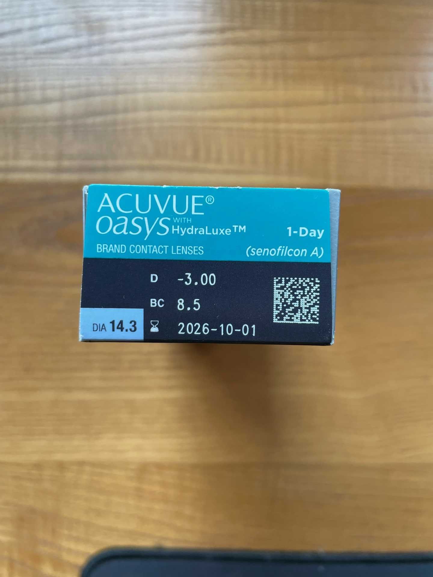 ACUVUE OASYS 1-DAY HydraLuxe soczewki 1-dniowe 30 sztuk