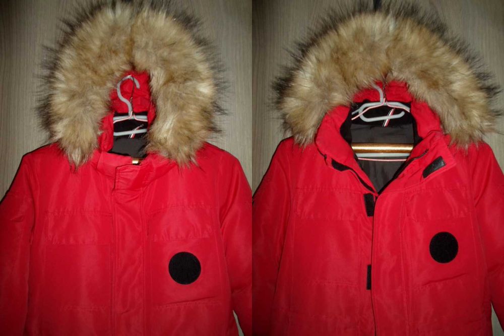 Куртка курточка пуховик размер S/M